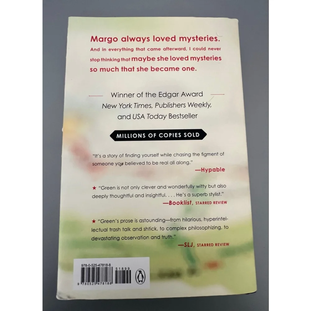 Paper Towns by John Green Hardcover Signed Copy YA Novel